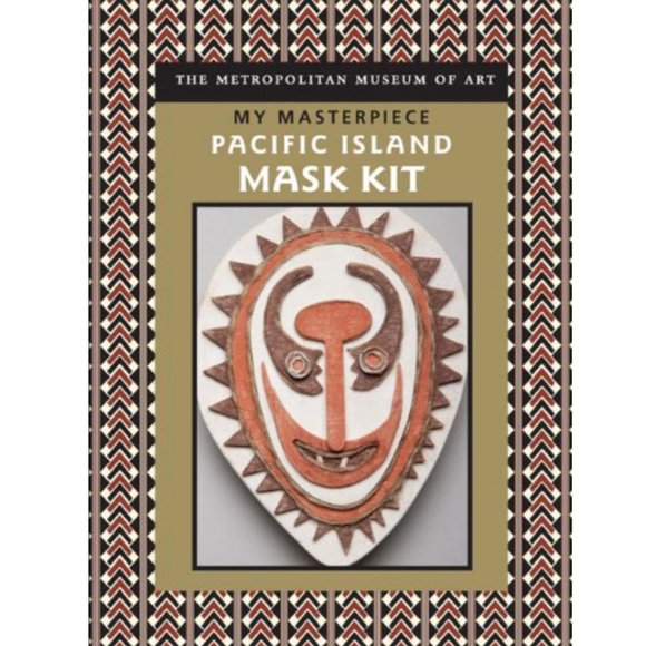 🍒4 for $20🍒 New - My Masterpiece: Pacific Island Mask Kit - Kids Crafts - Picture 1 of 8